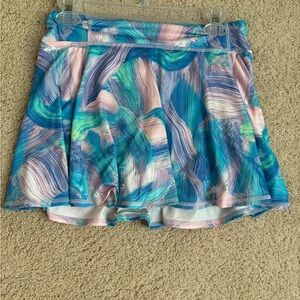 Abstract skort